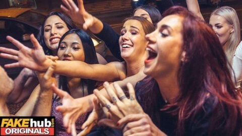 Crazy Girls Harass A Stripper In A Nightclub And An Asian Girl Is Fucked In Tolets - Fakehub